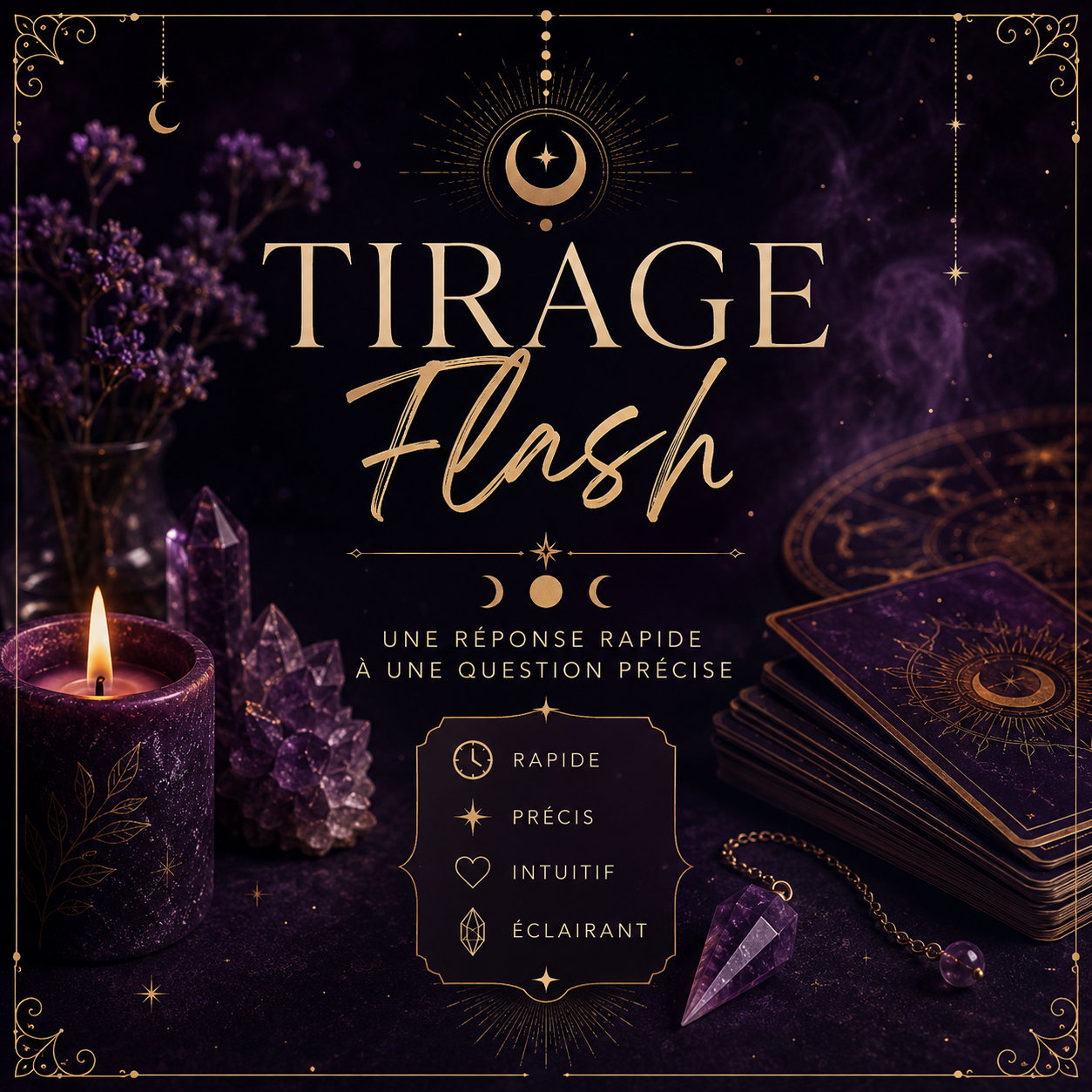 🌙 Tirage Flash